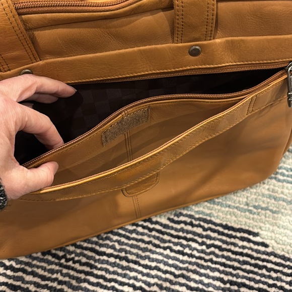 Samsonite Leather Work Bag - Picture 5 of 8